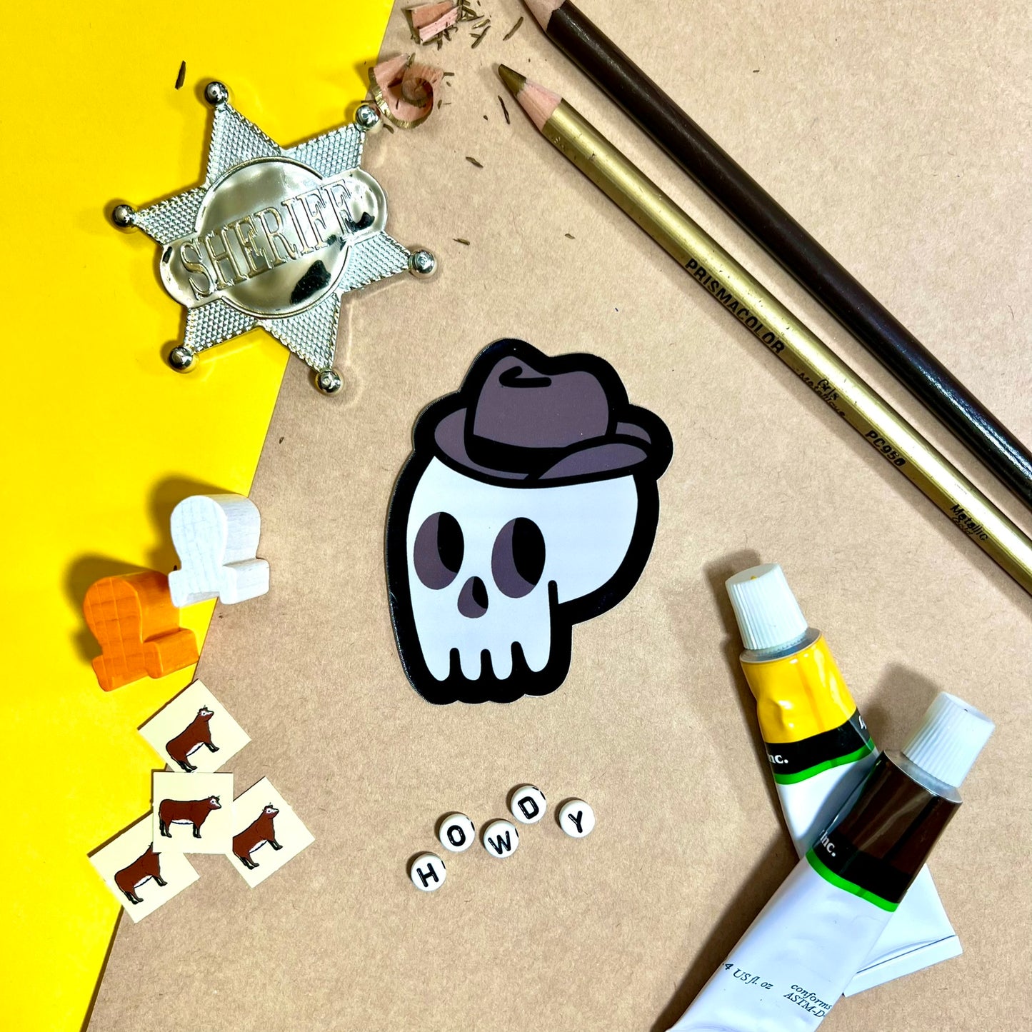 Cowboy Skull